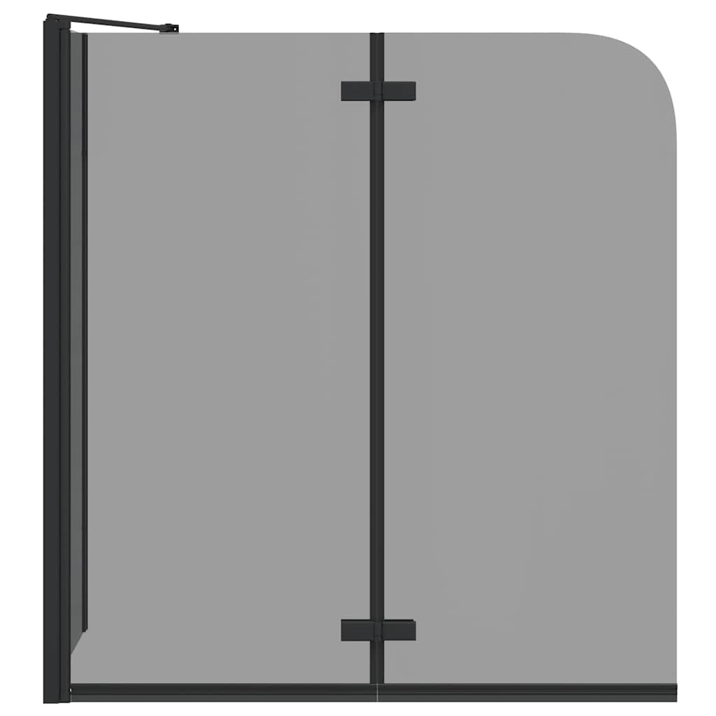 Involucro Doccia Nero 120 x 68 x 130 cm Vetro ESG e Alluminio