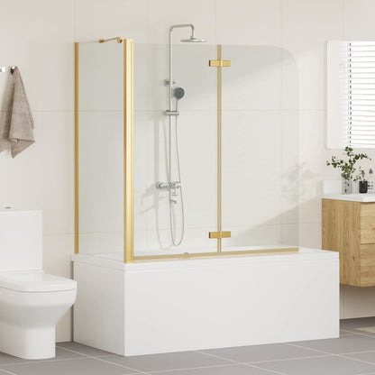 Involucro Doccia Oro 120 x 68 x 130 cm Vetro ESG e Alluminio