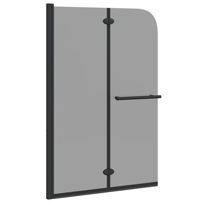 Involucro Doccia Nero 120 x 140 cm Vetro ESG e Alluminio