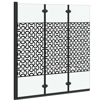 Involucro Doccia Nero e trasparente 130 x 130 cm