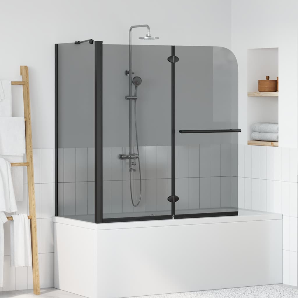 Involucro Doccia Bi-Fold Trasparente Scuro 120 x 67 x 129 cm
