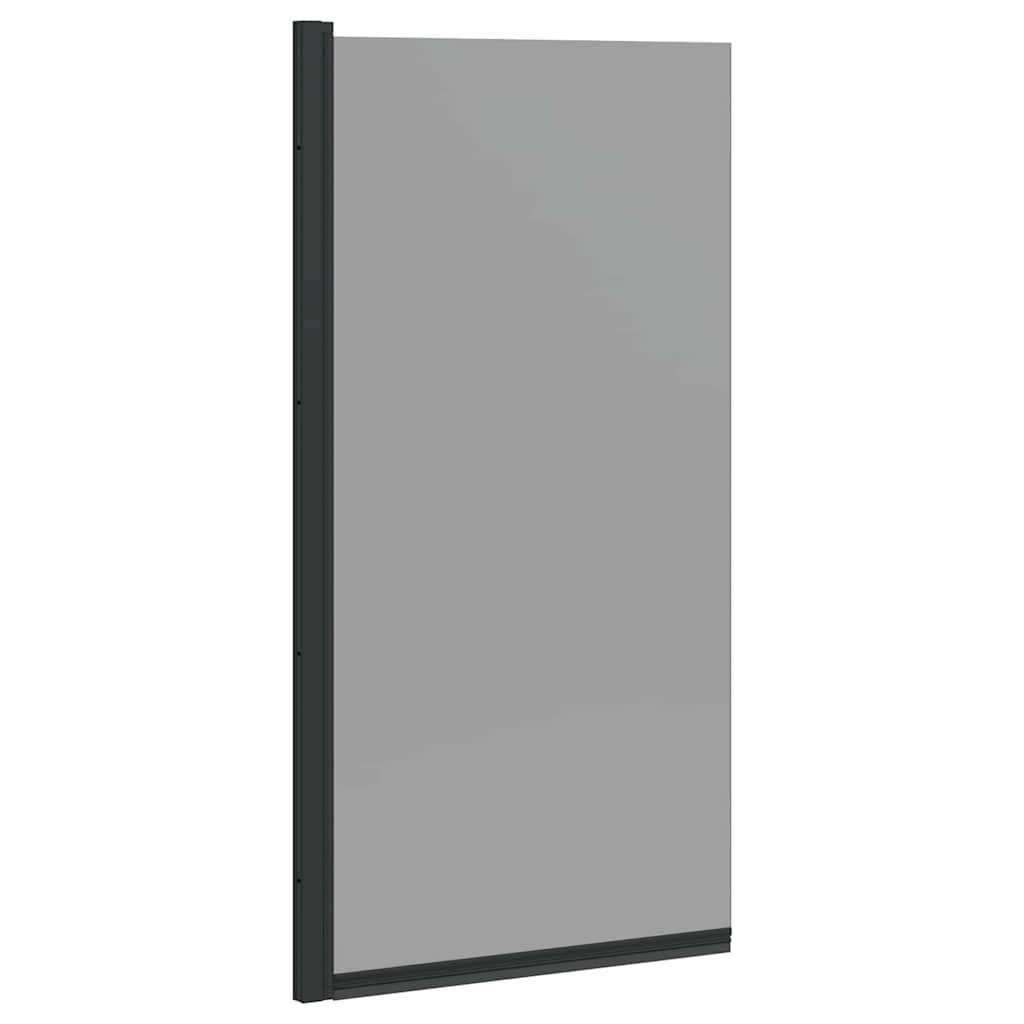 Schermo per Bagno e Doccia Nero 68 x 130 cm Vetro Temperato