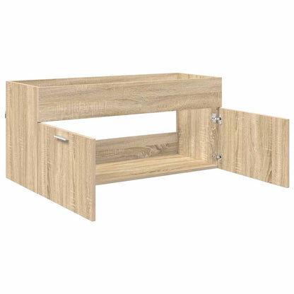 Armadio sottolavello con porta Rovere Sonoma Legno multistrato