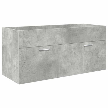 Armadio sottolavello con porta Grigio cemento Legno multistrato