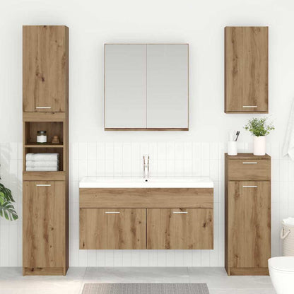 Armadio sottolavello Rovere artigianale Legno multistrato
