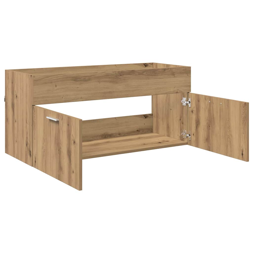 Armadio sottolavello Rovere artigianale Legno multistrato
