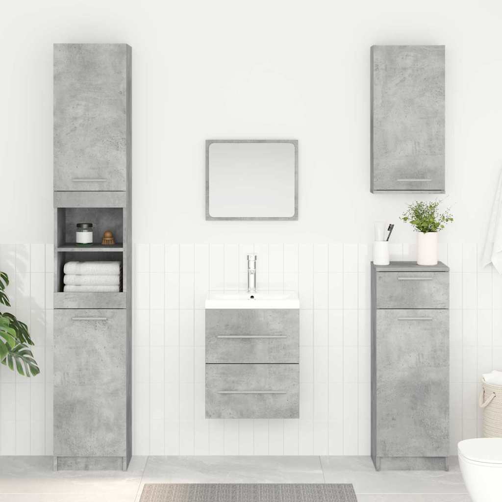 Armadio sottolavello Grigio cemento 38,5 x 41 x 48 cm