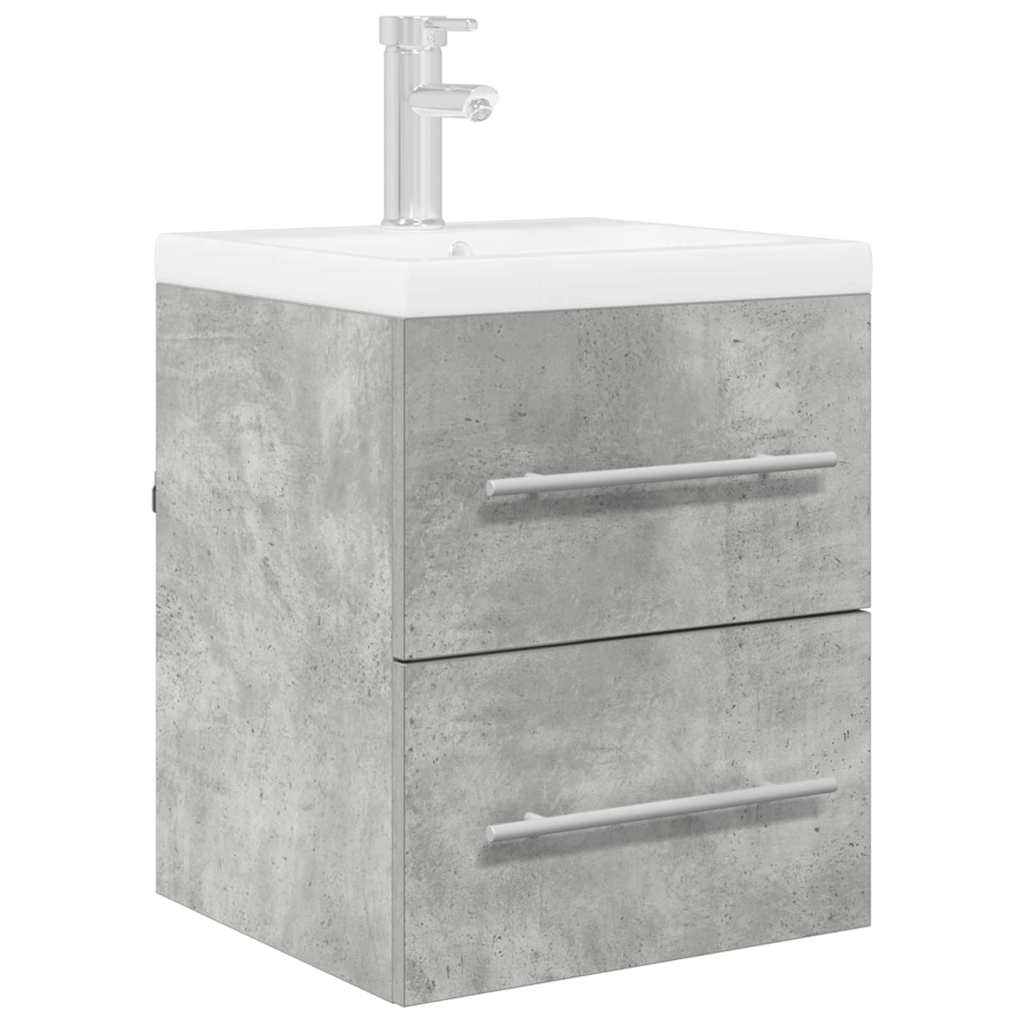 Armadio sottolavello Grigio cemento 38,5 x 41 x 48 cm