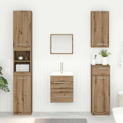Armadio sottolavello Rovere artigianale 38,5 x 41 x 48 cm