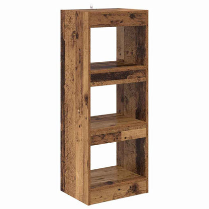 Armadio per Libri Legno vecchio 40 x 30 x 103 cm