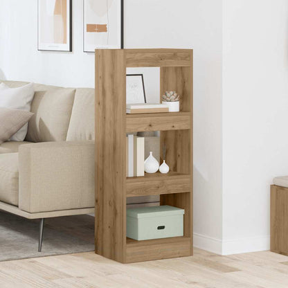Armadio per Libri rovere artigianale 40 x 30 x 103 cm