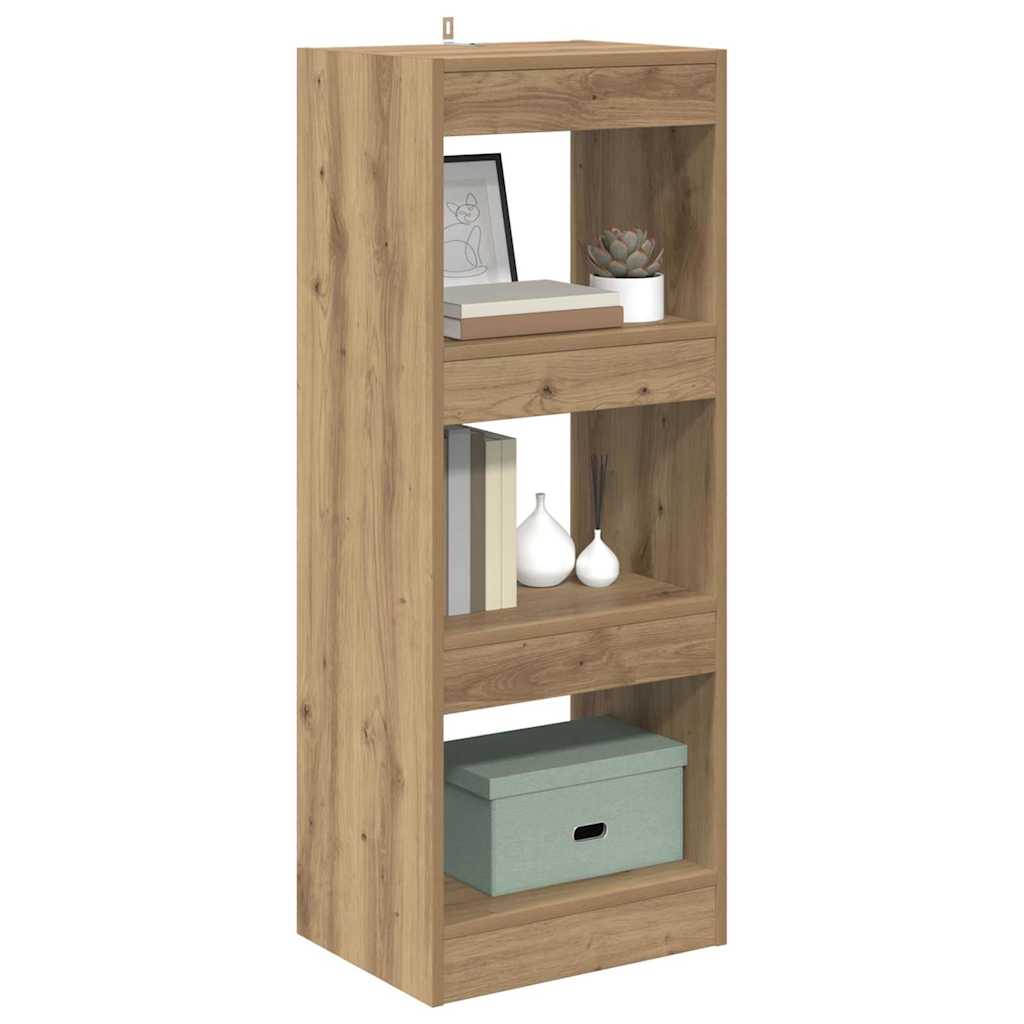 Armadio per Libri rovere artigianale 40 x 30 x 103 cm