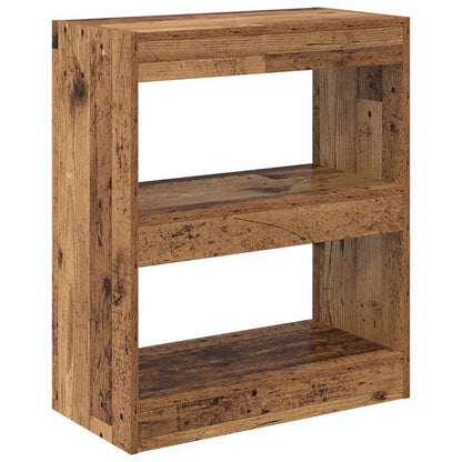 Armadio per Libri Legno vecchio 60 x 30 x 72 cm