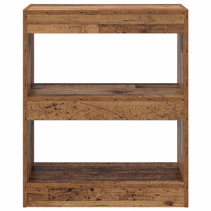 Armadio per Libri Legno vecchio 60 x 30 x 72 cm