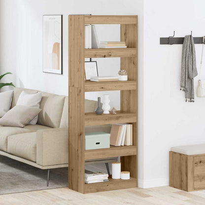 Armadio per Libri rovere artigianale 60 x 30 x 166 cm