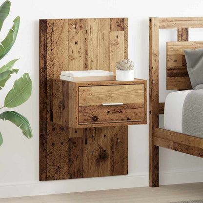 Armadio da Notte 2 pcs Legno vecchio 50 x 32,5 x 80cm