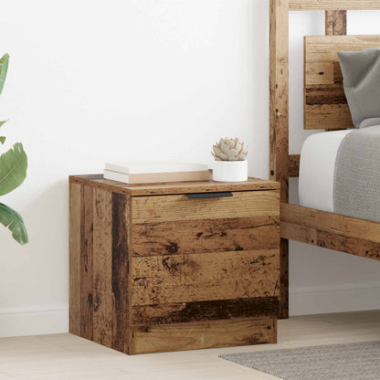 Armadietto per letto 2 pcs Legno vecchio 40 x 39 x 40cm