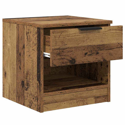 Armadietto per letto 2 pcs Legno vecchio 40 x 39 x 40cm