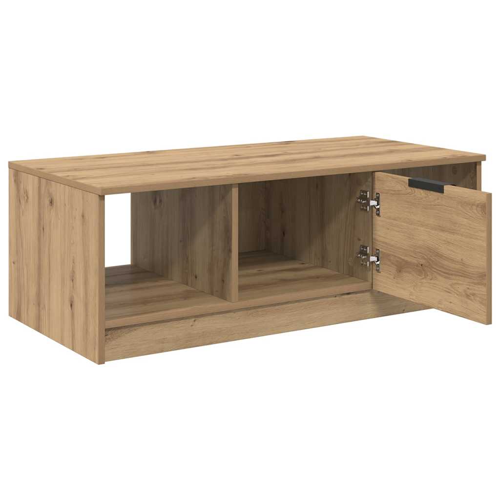 Tavolino da salotto Rovere artigianale 102 x 50 x 36cm
