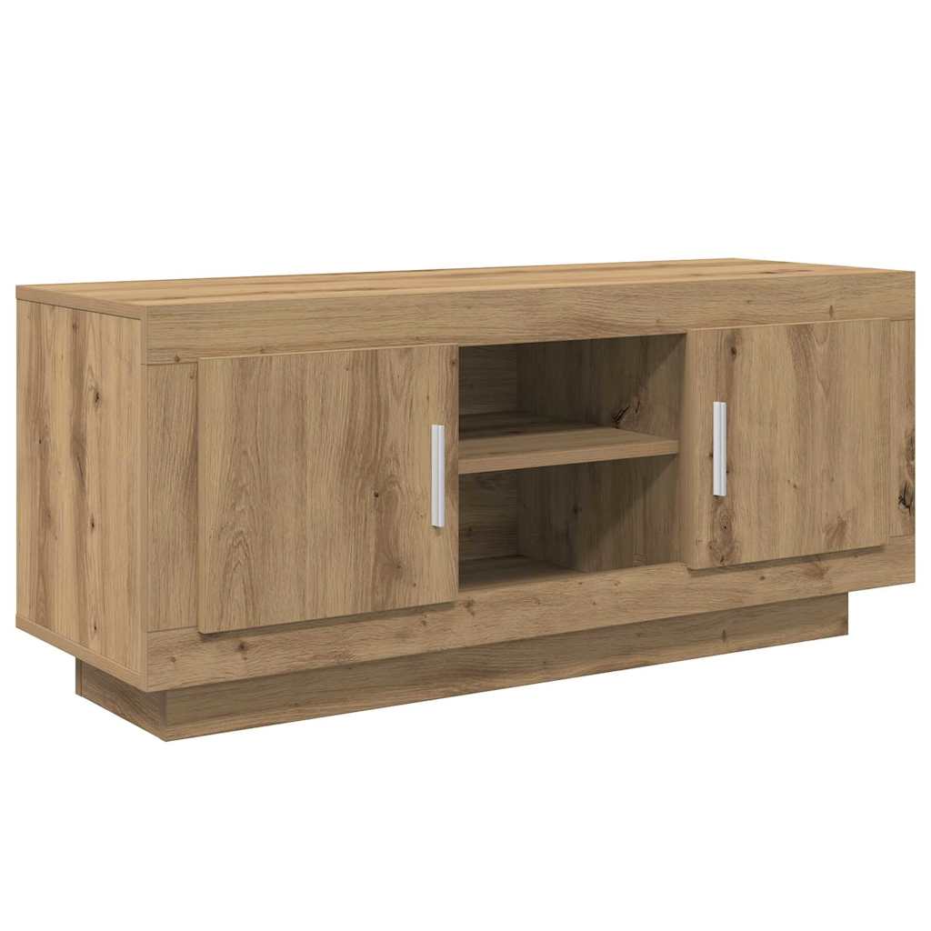 Mobile TV Rovere artigianale 102 x 35 x 45 cm Legno multistrato