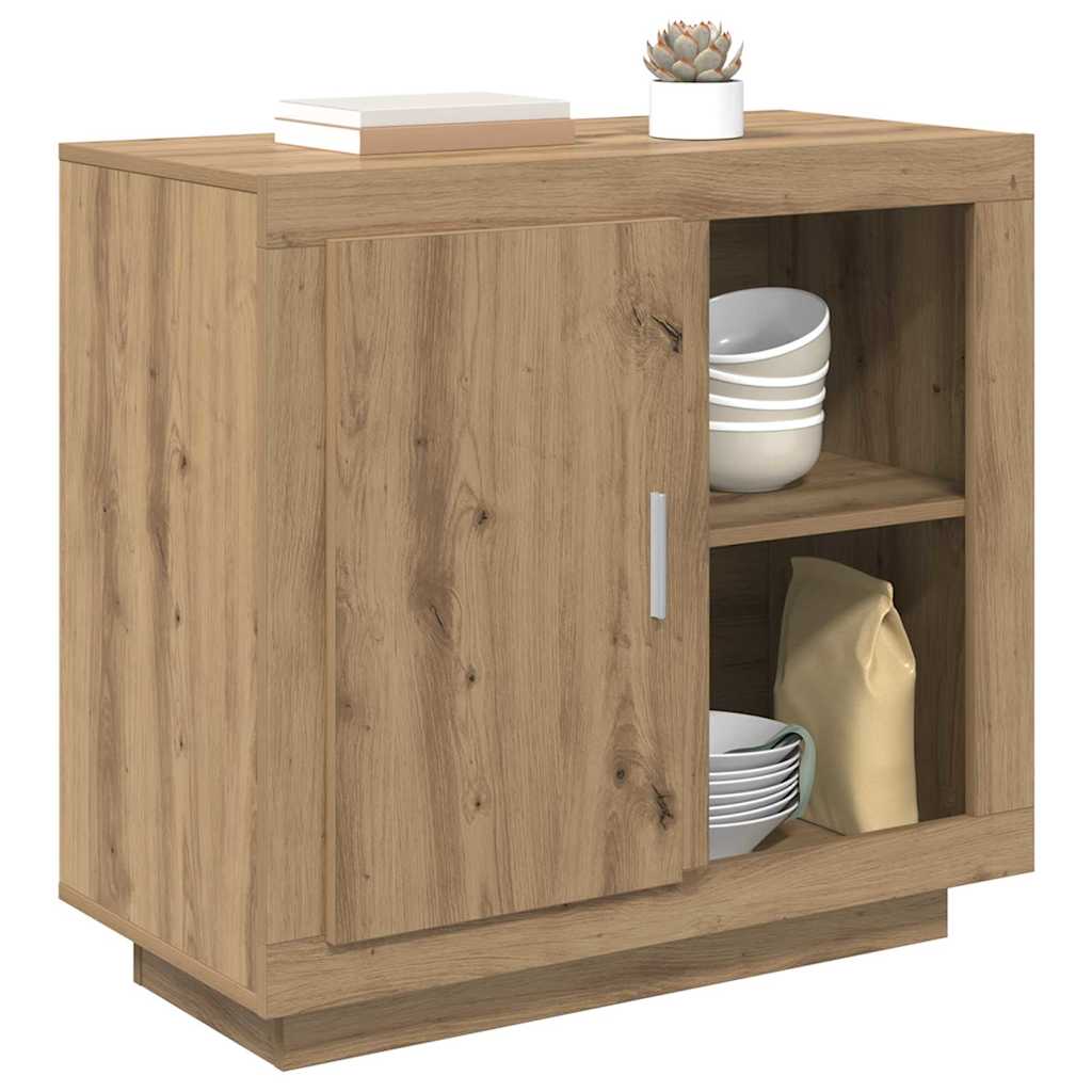 Credenza Rovere artigianale 80 x 40 x 75 cm Legno multistrato