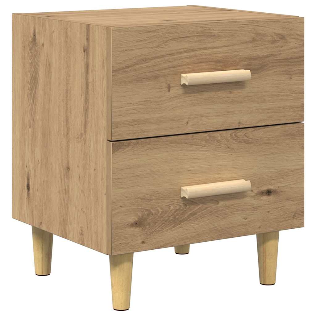 Armadietto per letto Rovere artigianale 40 x 35 x 47.5cm