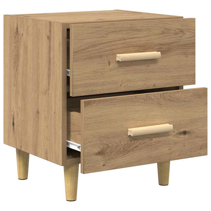 Armadietto per letto Rovere artigianale 40 x 35 x 47.5cm