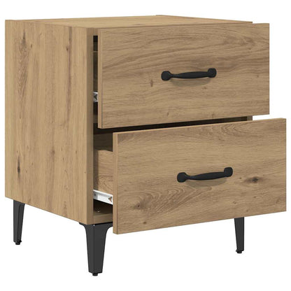 Armadietto per letto Rovere artigianale 40 x 35 x 47,5 cm