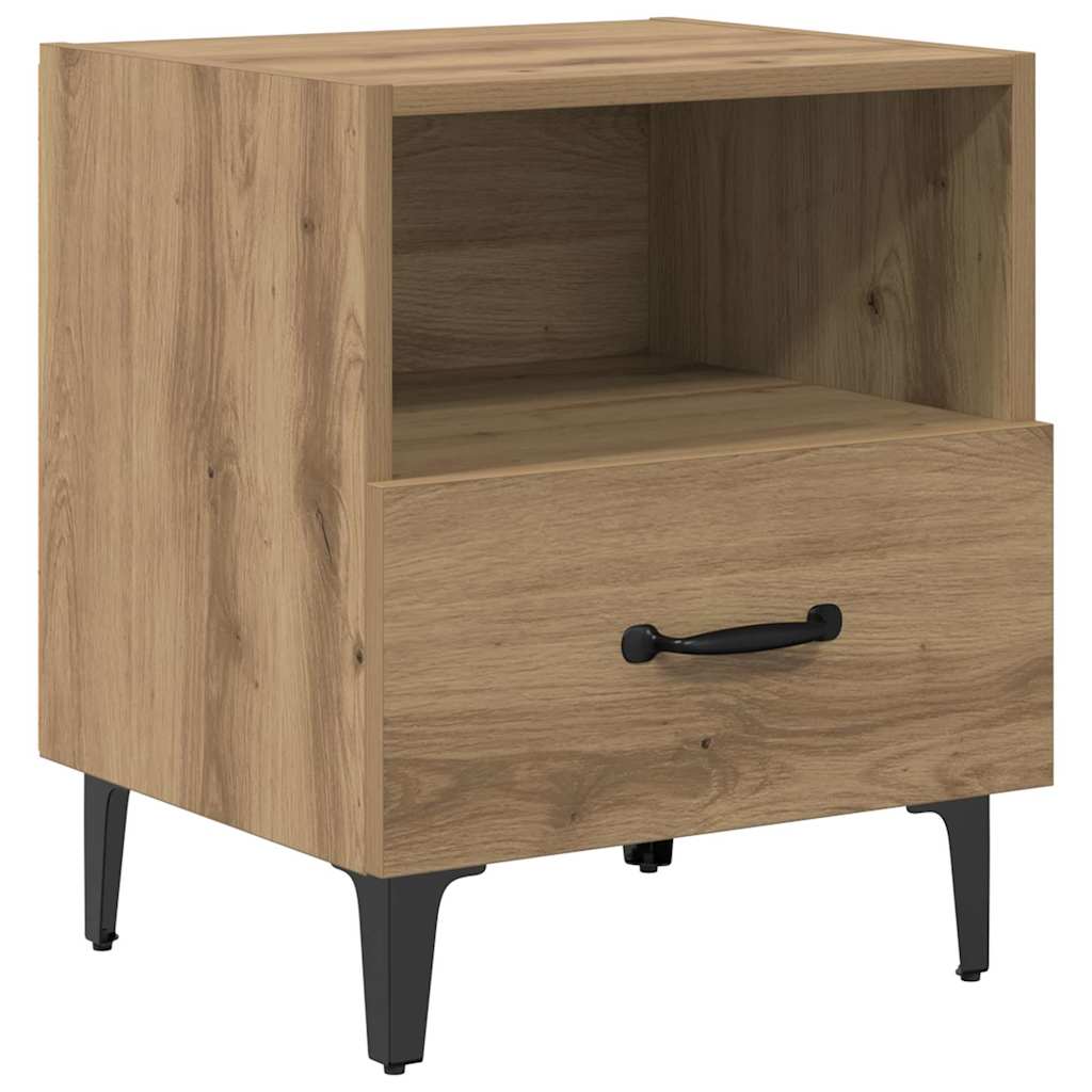 Armadio da Notte Rovere artigianale 40 x 35 x 47,5 cm