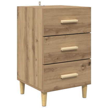 Armadio da Notte Rovere artigianale 40 x 40 x 66 cm