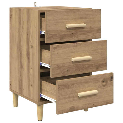 Armadio da Notte Rovere artigianale 40 x 40 x 66 cm