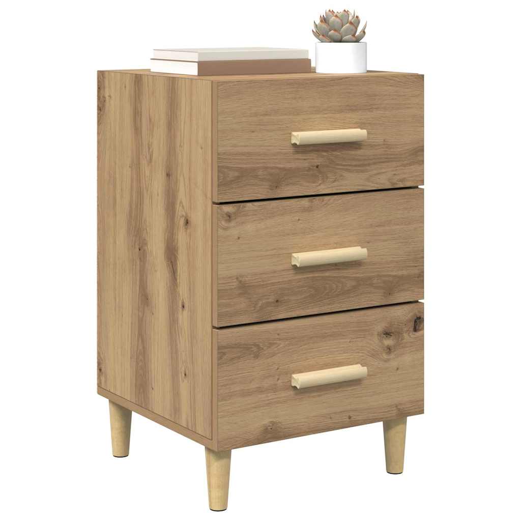 Armadio da Notte Rovere artigianale 40 x 40 x 66 cm