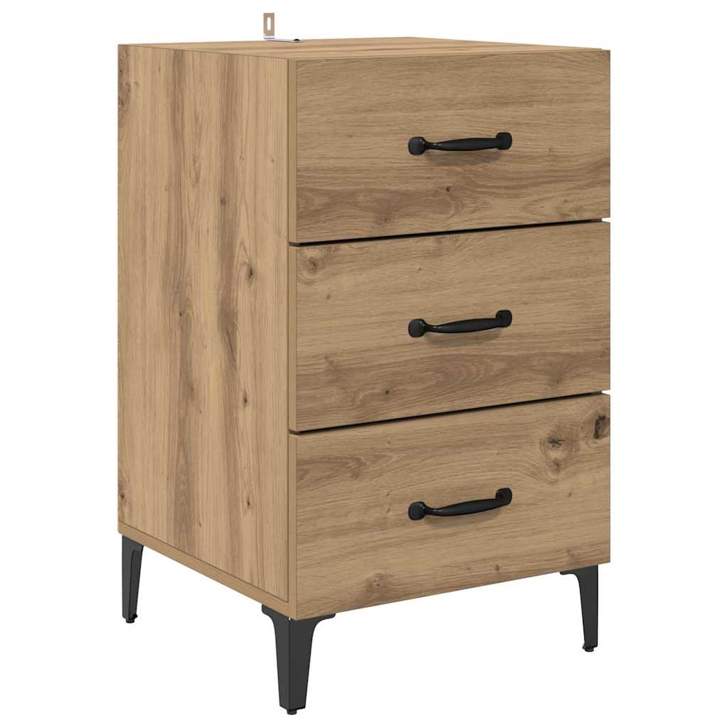 Armadio da Notte Rovere artigianale 40 x 40.5 x 66 cm