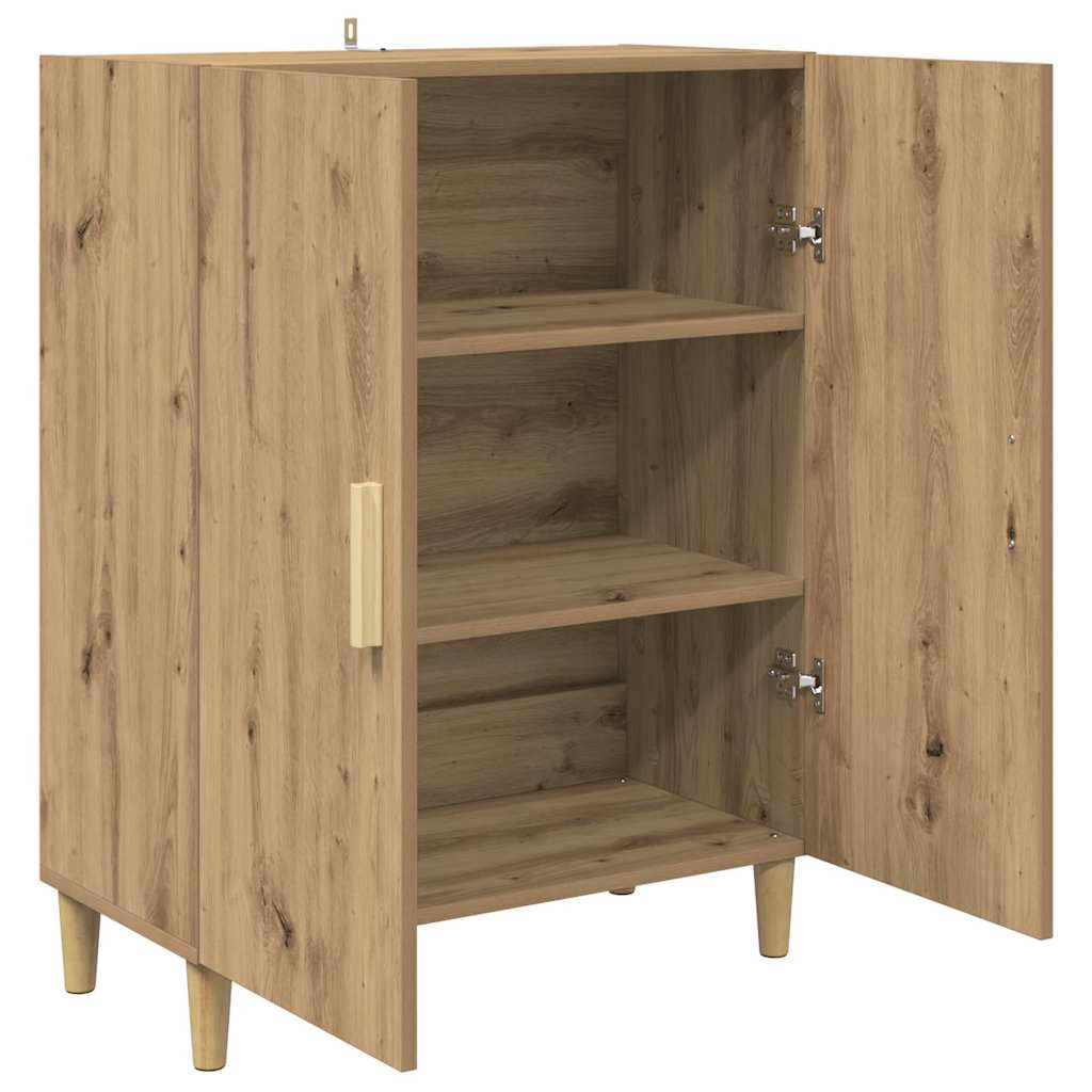 Credenza Rovere artigianale 70 x 34 x 90 cm Legno multistrato