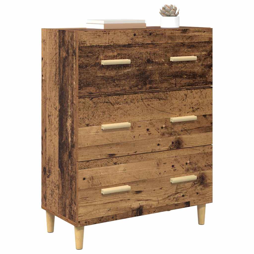 Credenza Legno vecchio 69,5 x 34 x 90 cm Legno multistrato