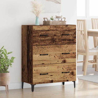 Credenza con cassetto Legno vecchio 69,5 x 34 x 90 cm