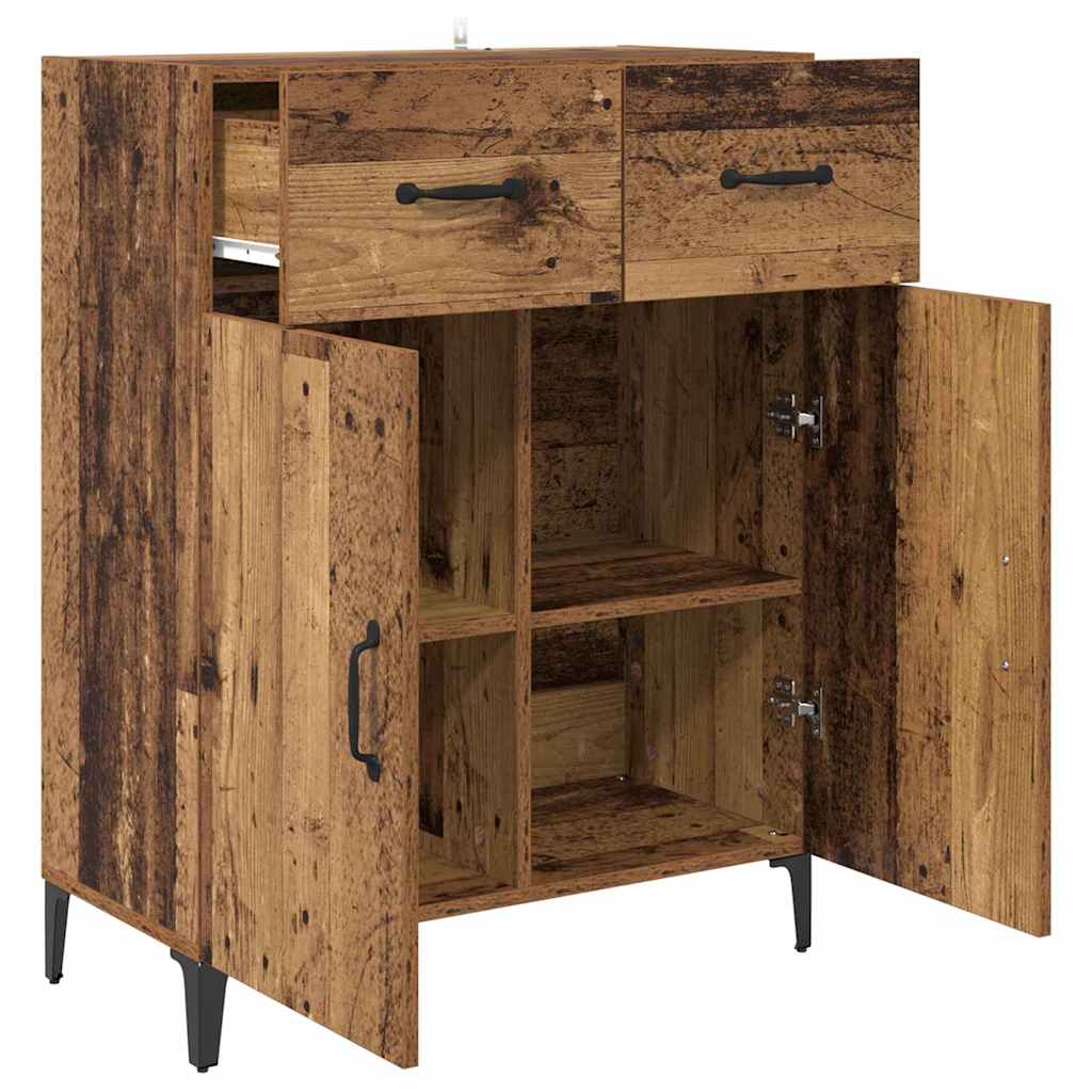 Credenza Legno vecchio 69,5 x 34 x 90 cm Legno multistrato