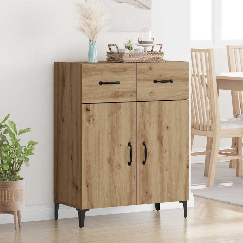 Credenza Rovere artigianale 69,5 x 34 x 90 cm Legno multistrato
