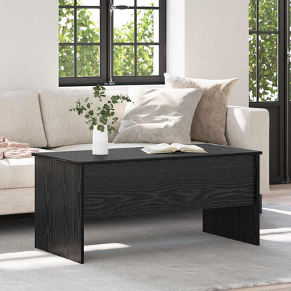 Tavolino da salotto Rovere Nero 102 x 50,5 x 46,5 cm
