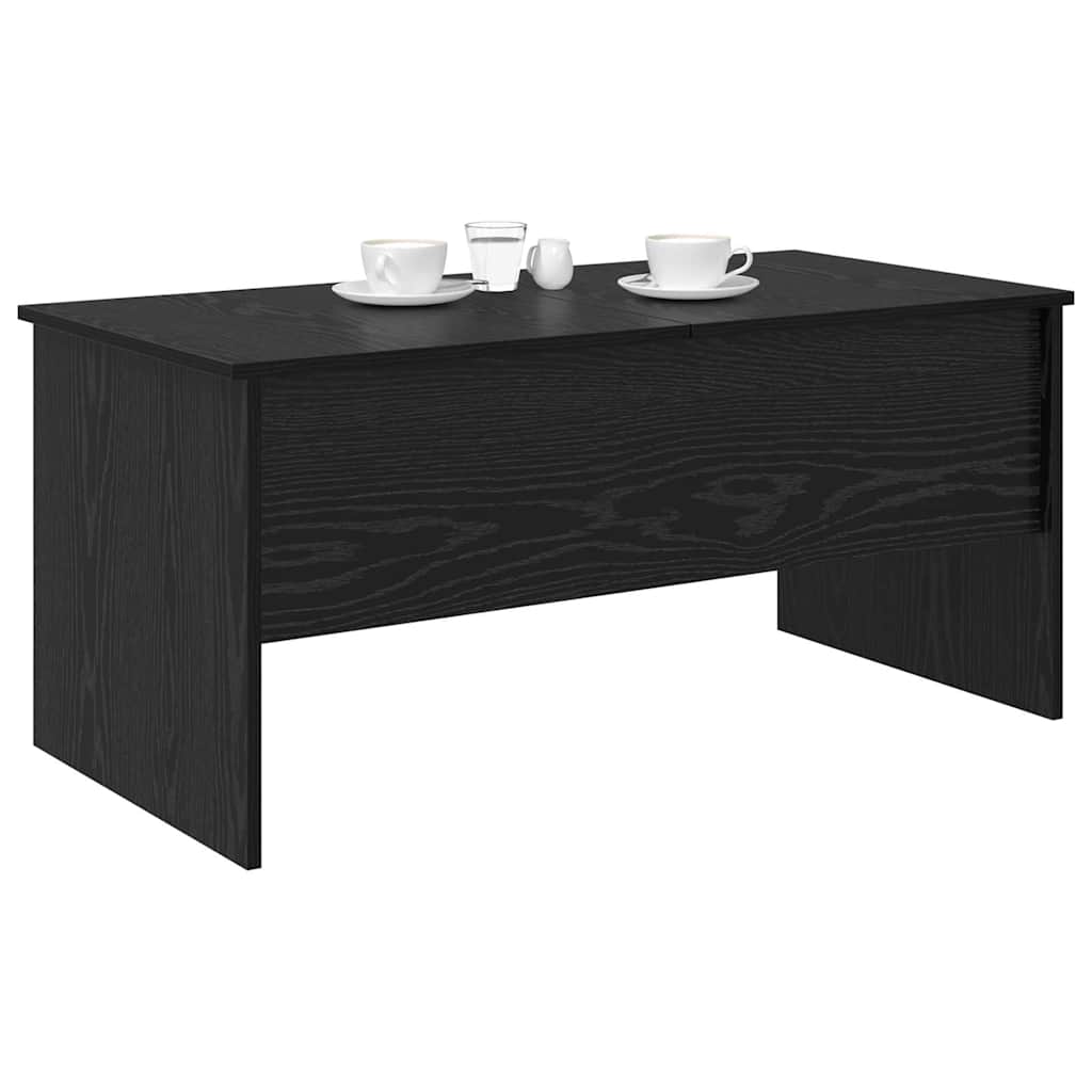 Tavolino da salotto Rovere Nero 102 x 50,5 x 46,5 cm