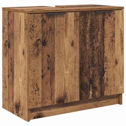 Mobile da Bagno con porta Legno vecchio 64,5 x 33,5 x 59 cm