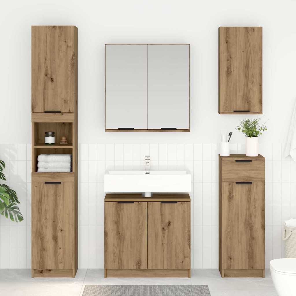 Mobile da Bagno Rovere artigianale 64,5 x 33,5 x 59 cm