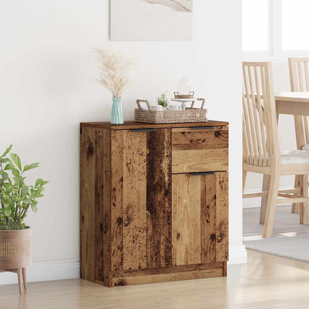 Credenza Legno vecchio 60 x 30 x 70 cm Legno multistrato