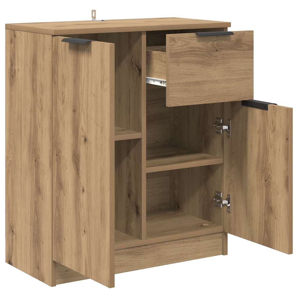 Credenza Rovere artigianale 60 x 30 x 70 cm Legno multistrato