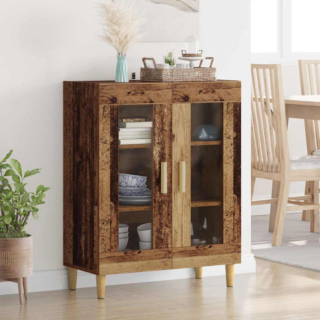 Credenza Legno vecchio 69,5 x 34 x 90 cm Legno multistrato