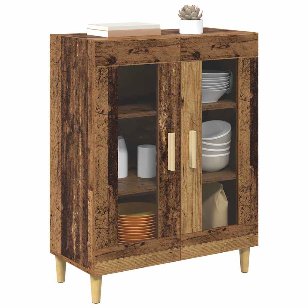 Credenza Legno vecchio 69,5 x 34 x 90 cm Legno multistrato
