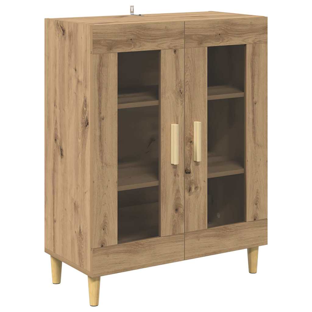 Credenza Rovere artigianale 69,5 x 34 x 90 cm Legno multistrato