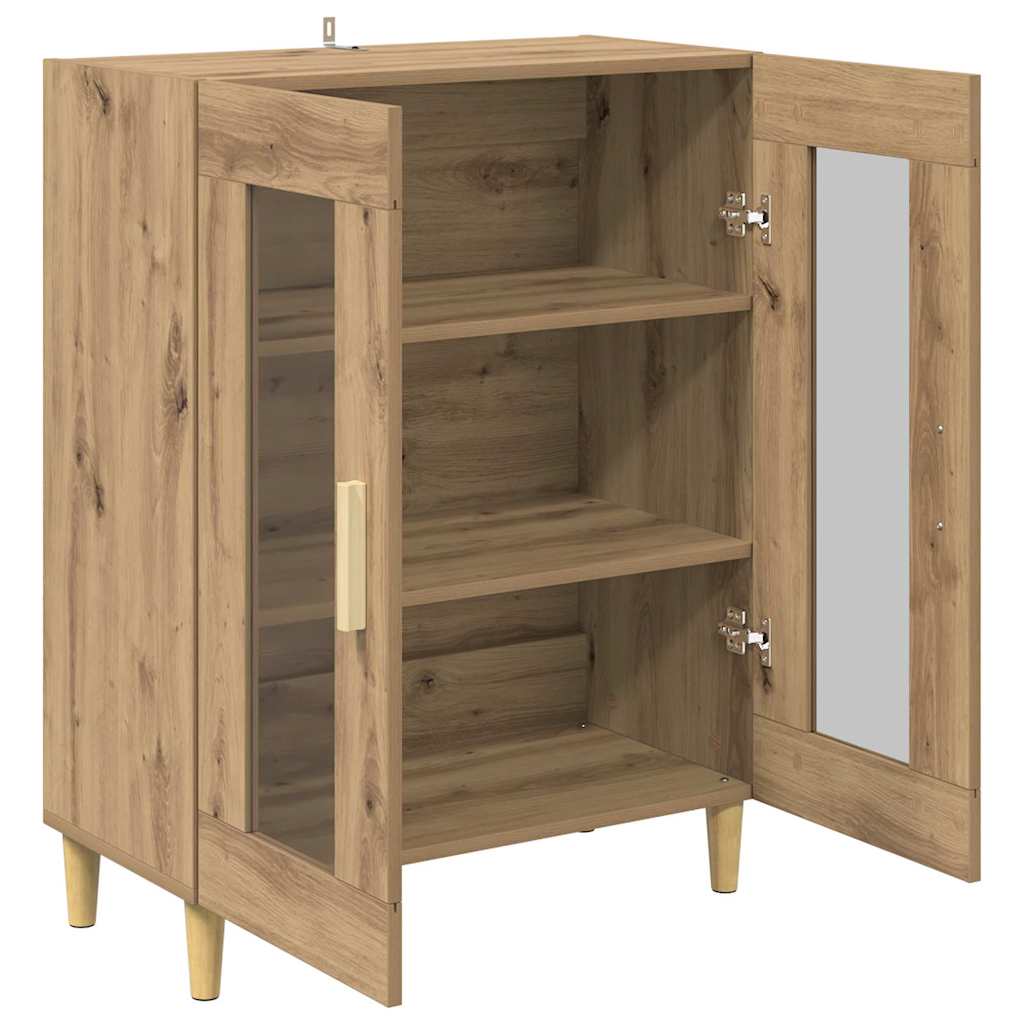 Credenza Rovere artigianale 69,5 x 34 x 90 cm Legno multistrato