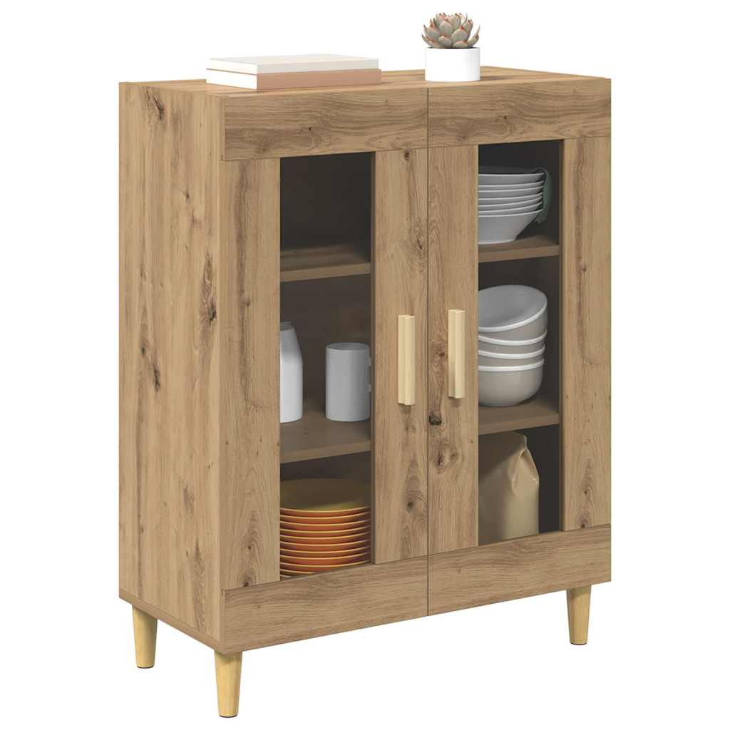 Credenza Rovere artigianale 69,5 x 34 x 90 cm Legno multistrato