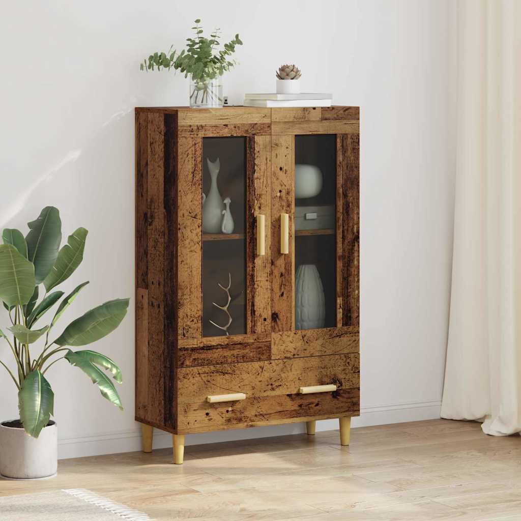 Credenza Legno vecchio 70 x 31 x 115 cm Legno multistrato
